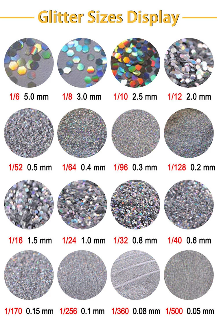 New Arrival Pet Glitter Powder for Paint